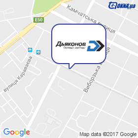 Дьяконов на карте