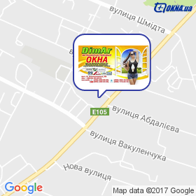 Dimar на мапі Dimar на мапі