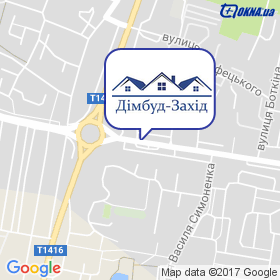 ДІМБУД-Захід на мапі
