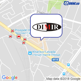 Dymyr on the map Dymyr on the map