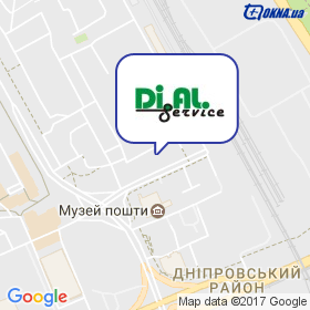 Ді.Ал.Сервіс на мапі Ді.Ал.Сервіс на мапі