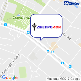 ДНІПРОЛОК на мапі