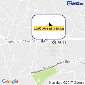 Добротні вікна на мапі Добротні вікна на мапі