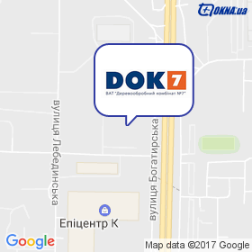ДОК 7 на мапі ДОК 7 на мапі