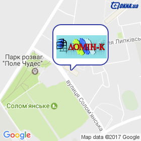 Домін-К на мапі Домін-К на мапі
