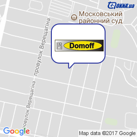 Домофф на мапі Домофф на мапі