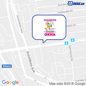 Domashnye Okna on the map Domashnye Okna on the map