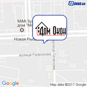 Дом Окон на карте Дом Окон на карте