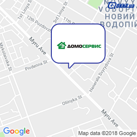 Domoservys-Nykolaev on the map Domoservys-Nykolaev on the map