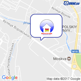 Домосервіс на мапі Домосервіс на мапі