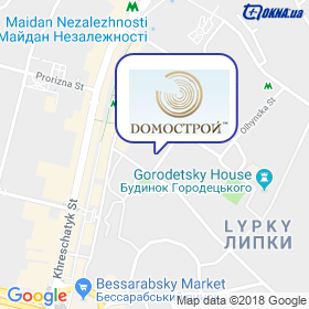 DOMOSTROY on the map