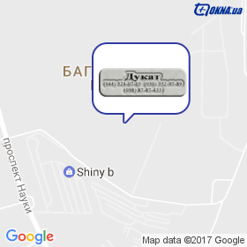 Дукат на мапі Дукат на мапі