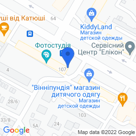 Духно М.И. на карте Духно М.И. на карте