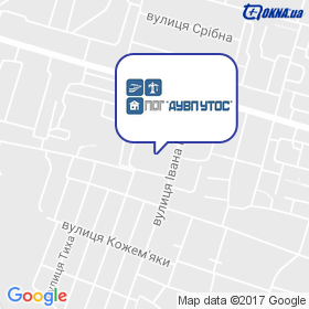 Дніпропетровське УВП УТОС на мапі Дніпропетровське УВП УТОС на мапі