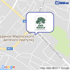 Двери Полесья на карте