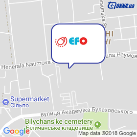 EFO LTD on the map EFO LTD on the map