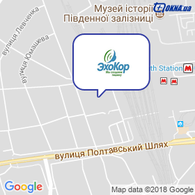 Ехокор на мапі Ехокор на мапі