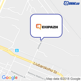 Fabryka okon EKYPAZh on the map Fabryka okon EKYPAZh on the map