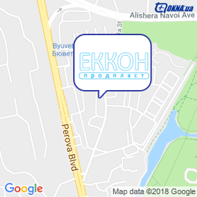 EKKON prodplast on the map