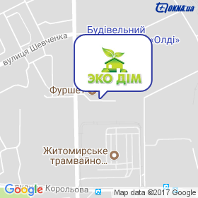 ЕкоДім на мапі