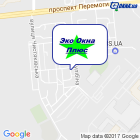 Еко Вікна Плюс на мапі Еко Вікна Плюс на мапі