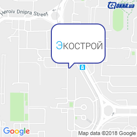 Ekostroy on the map Ekostroy on the map