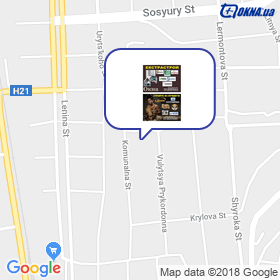 Ekstrastroy on the map Ekstrastroy on the map