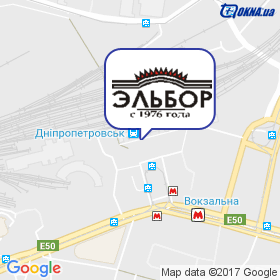 Ельбор на мапі