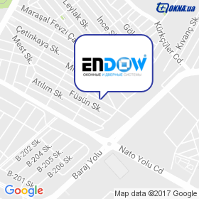 Endow на мапі Endow на мапі