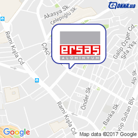 ERSAS ALUMINYUM на карте