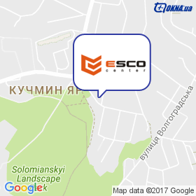 ЕСКО-ЦЕНТР на мапі ЕСКО-ЦЕНТР на мапі