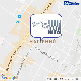 Єсін на мапі Єсін на мапі