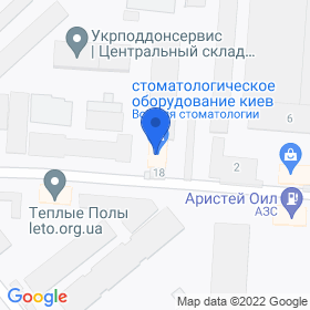 ЕСКО Фабрика Вікон на мапі ЕСКО Фабрика Вікон на мапі