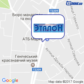 Еталон на мапі