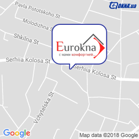 Eurokna on the map Eurokna on the map