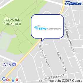 Єврокофорт на мапі Єврокофорт на мапі