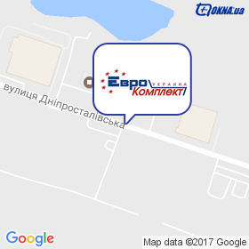 Еврокомплект Украина на карте Еврокомплект Украина на карте