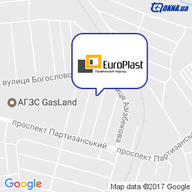 ЕВРОПЛАСТ на карте ЕВРОПЛАСТ на карте