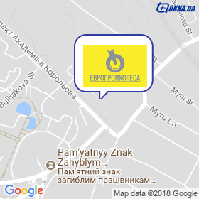 EVROPROMKOLESA on the map EVROPROMKOLESA on the map