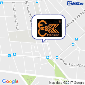 Евроскло на карте