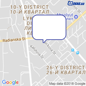 Evrostroy on the map Evrostroy on the map