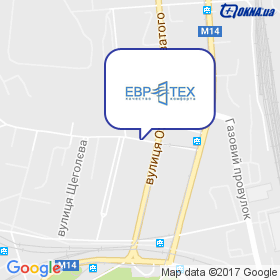 Євротех на мапі