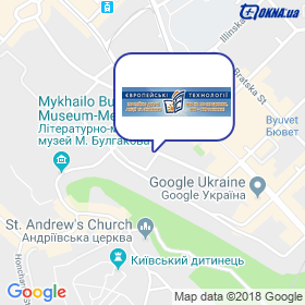 Evropeys'ki tekhnolohiyi on the map Evropeys'ki tekhnolohiyi on the map