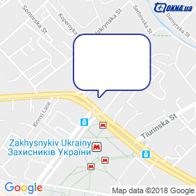 Yevrovorota on the map