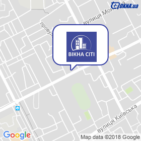 Вікна City на мапі Вікна City на мапі