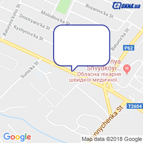 Ekspryeltservys on the map Ekspryeltservys on the map