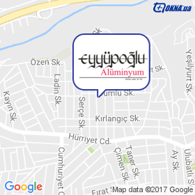 EYYUPOGLU ALUMINUM на мапі EYYUPOGLU ALUMINUM на мапі