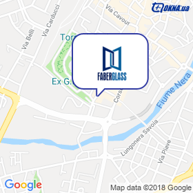 Faberglass on the map Faberglass on the map