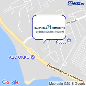 Фабрика Комфорта на карте Фабрика Комфорта на карте