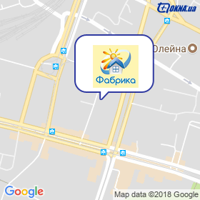 ФАБРИКА ВІКОН на мапі ФАБРИКА ВІКОН на мапі